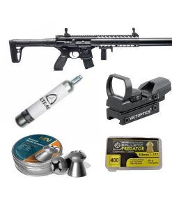 SIG SAUER MCX .177 30RD AIR RIFLE 4.5MM BLACK COMBO