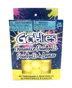 GOBLIES PAINTBALLS BILING YELLOW 40 CT