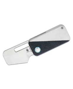 Kizer Walnut Knife Black And White G-10