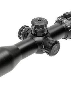 UTG 3-12X32 1" BugBuster® Scope, Side AO, Mil-dot, QD Rings SCP-M312AOWQ