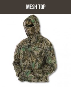 Sniper 3D Zip Mesh Hooded Top