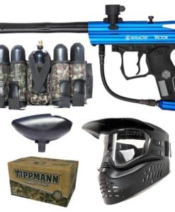 TIPPMANN SPYDER VICTOR PAINTBALL MARKER COMBO-BLUE