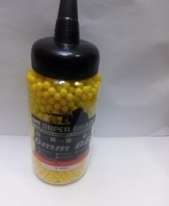 HFC	H-6092 6MM PELLET 0.12G 2000CT YELLOW