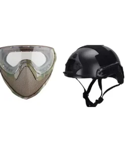 6MM PROSHOP PILOT MASK MULTICAM WITH FASTJUMP HELMET COMBO