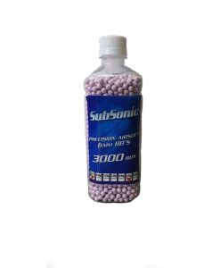 SUBSONIC 6MM BIO BB .28G 3000CT/BOTTLE-LIGHT PURPLE