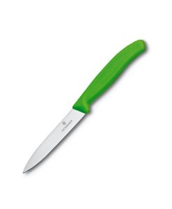 Victorinox Swiss Classic Paring Knife Plain Green - 10cm V6.7706.L114