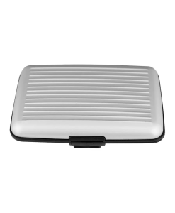 SECURITY CREDIT CARD HOLDER-WALLET - SILVER