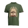 Sniper African Sunset T‑Shirt Olive - S