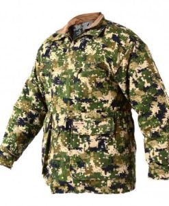 SNIPER MENS PADDED PARKA JACKET - PIXELATE