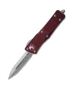 Microtech Troodon D/E Merlot Handle - 138-12MR