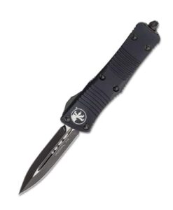 Microtech Troodon D/E Black Handle Standard – 138-1T