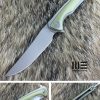 WE 704D gold TI handle polished bead blast bohler M390 blade