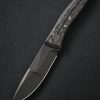 WE 921B Shredded carbon fibre handle BLK stonewash finish 20CV