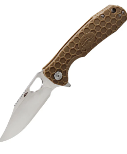 HONEY BADGER CPL-TAN H.BADGER CLIP-POINT L/R MEDIUM - HB4070