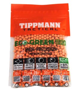 Tippmann 6MM ECO BBs, 0.20G 1000CT Orange - 65550