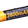 Fenix ARB-L18-2600U 2600mAh 18650 Battery