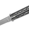 Bear & Son BC114AB Black 5" Butterfly Knife1