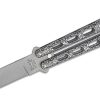 Bear & Son 114A Silver Vein 5" Butterfly Knife