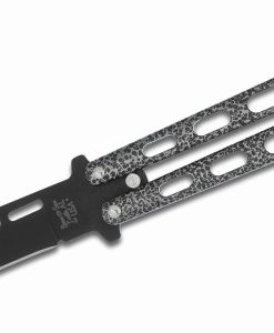 Bear & Son 115Tan Butterfly Knife Black