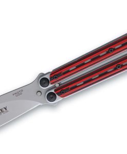 Kimura BCC904 Balisong Butterfly Red and Black Knife