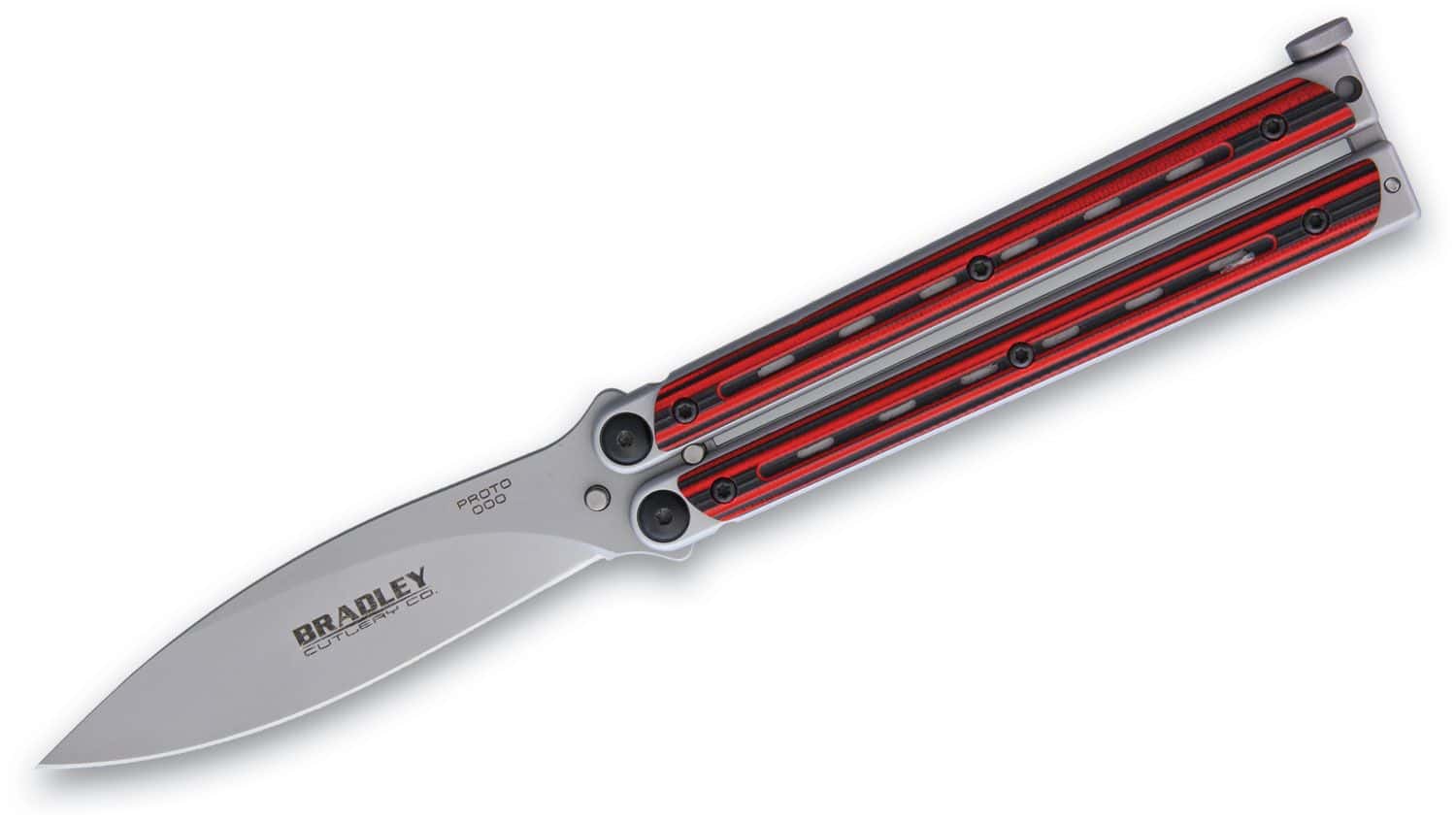 BCC904.jpg Kimura BCC904 Balisong Butterfly Red and Black Knife