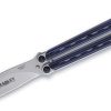 Kimura BCC905 Butterfly Balisong Blue/Black G10 Handle