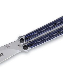 Kimura BCC905 Butterfly Balisong Blue/Black G10 Handle