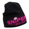 Sniper Beanie Black/Pink