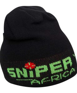 Sniper Beanie Black/Green