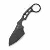 Civivi C2022B Planck Skeletonized Black D2 Fixed Blade Knife