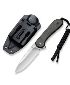 Civivi Elementum Fixed Blade Micarta Dark Green - C2105B