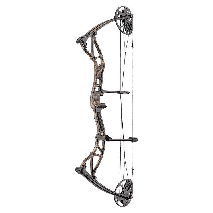 EXTERMINATOR-Assassin_Folium-side-750.png EK Archery Exterminator Compound Bow 15-70lb Folium Camo Riser Bow Only CO-035F