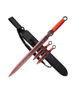 FMT-058RD Fantasy Master Machete Red