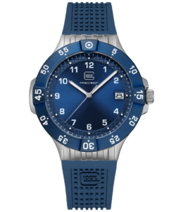 Blue Silicone Glock Watch - GW-15-5-22