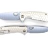Honey Badger HB1005 Large White Folding Knife