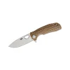 Honey Badger Flipper Small Tan D2 Knife – HB1027