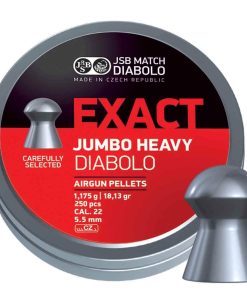 JSB DIABOLO JUMBO EXACT HEAVY PELLETS 5.5MM 250CT-JSB-546287