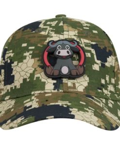 Sniper Pixelate Kids Embroidered Peak Cap