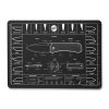 Knafs Knife Mouse Pad Oversized Shop Mat 14x10