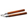 MA-C104 Nunchaku Natural Wood Octagonal Grooved 12"