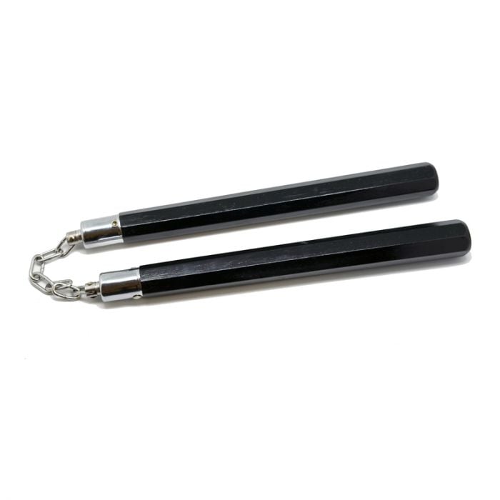 MA-C105.jpg MA-C105 Nunchaku Black Octagonal Wood Chain 12"