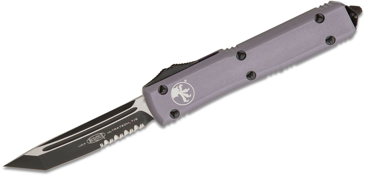 MT1232GY_1.jpg Microtech 123-2GY Ultratech AUTO OTF Knife Gray