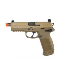 FN HERSTAL FNX-45 TACTICAL METAL GAS BLOWBACK AIRSOFT PISTOL,TAN 200503