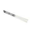 Squid Industries Triton V2 Inked Silver Trainer Butterfly Knife Blunt Edge