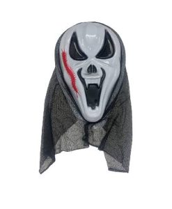 Screaming Vampire Monster With Veil