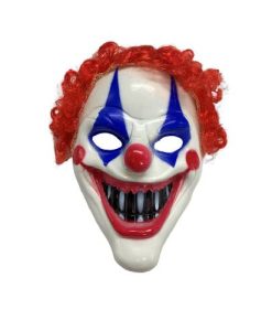 Curly Hair Scary Clown