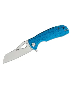 Honey Badger Flipper Wharncleaver Medium Blue Knife – HB1041