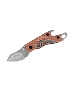 Copper Cinder Keychain Knife