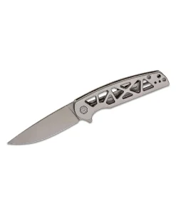 Civivi perf plain skeletonized steel handle