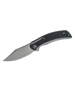 We Knife Snick Titanium Handle Gray/Black – WE19022F-1